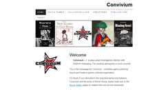 Desktop Screenshot of convivium.org.uk