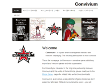 Tablet Screenshot of convivium.org.uk